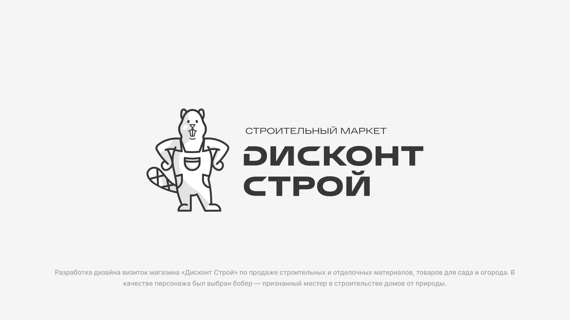 Разработка дизайна визиток магазина «Дисконт Строй» в Инсаре